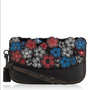 Coach Tea Rose Wristlet